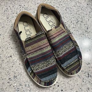NWOT Hey Dude Multicolor Men's Slip-On Shoes